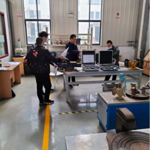 我县安全阀企业校验人员赴省特检院海宁基地实操及理论考试