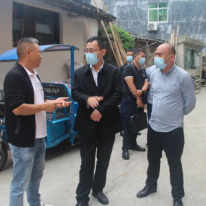 市民政局黄成骞来永督查指导民生实事项目建设情况