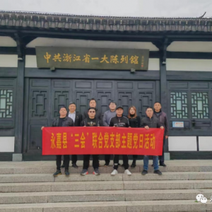 永嘉县“三会”联合支部开展“传承雷锋精神 聚焦全国两会”主题党日活动