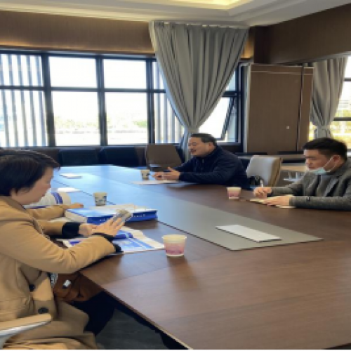 市工商联杨雄文副主席调研经开区商会